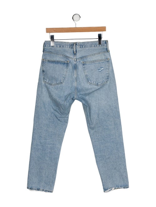AGOLDE Mid-Rise Straight Leg Jeans