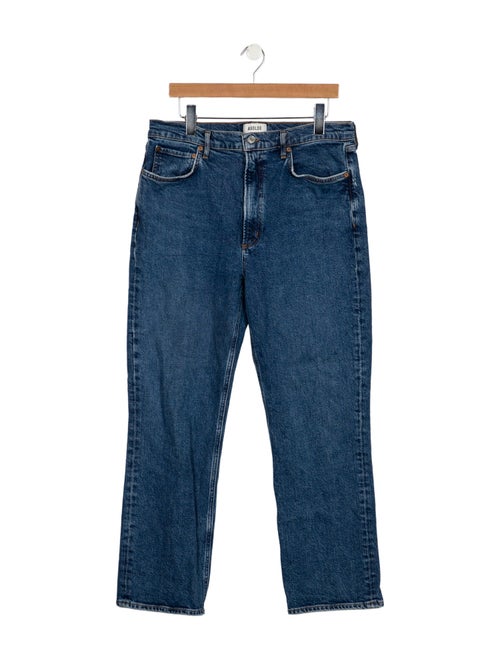 AGOLDE high rise stovepipe Wide Leg Jeans