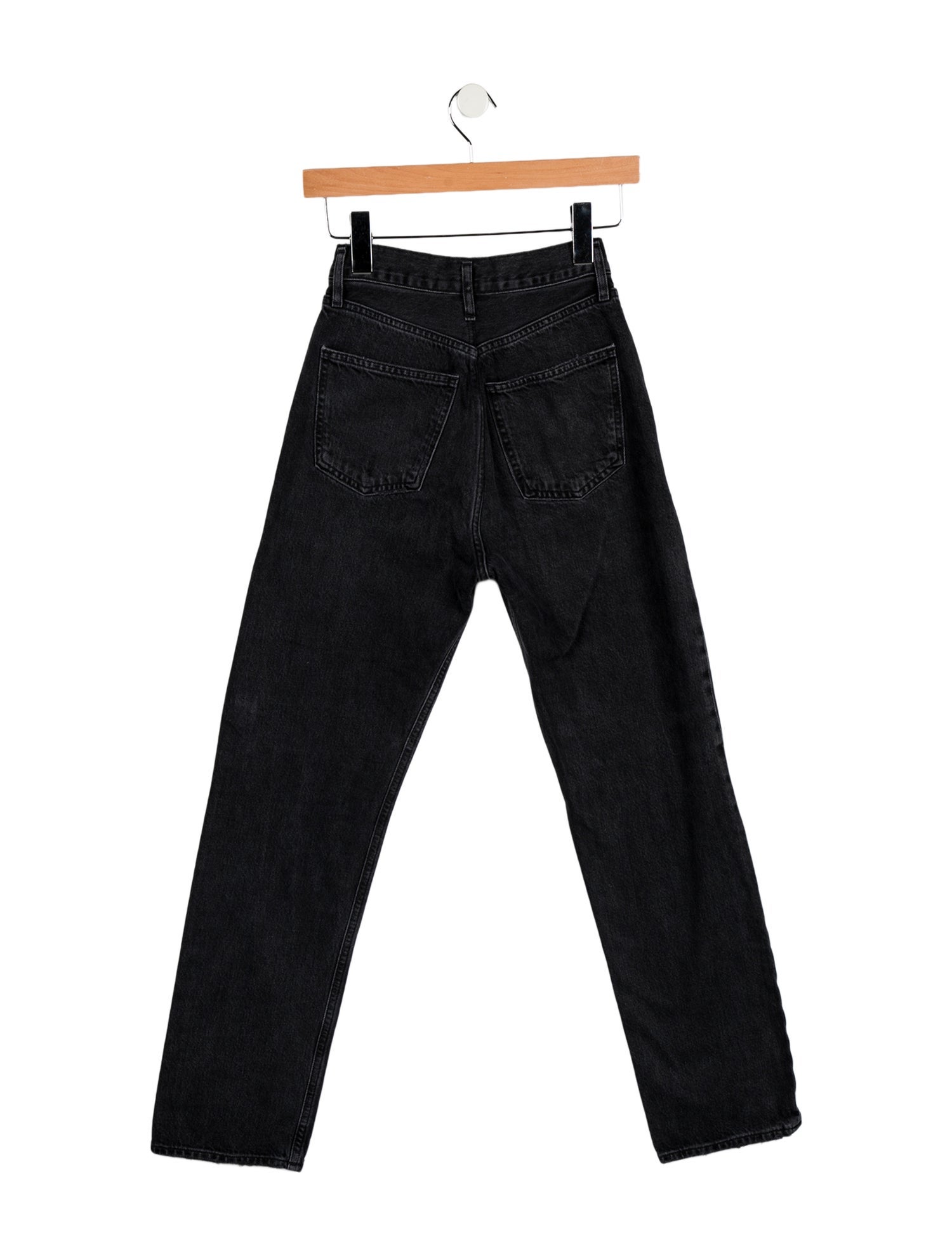 AGOLDE Mid-Rise Straight Leg Jeans
