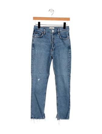 AGOLDE Mid-Rise Skinny Leg Jeans