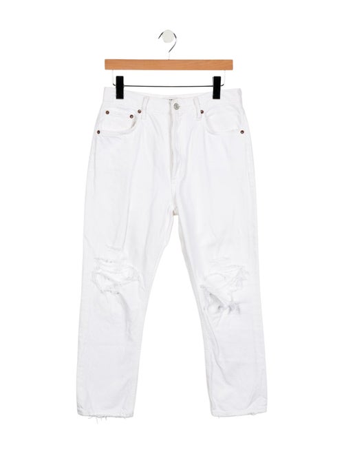 AGOLDE High-Rise Straight Leg Jeans