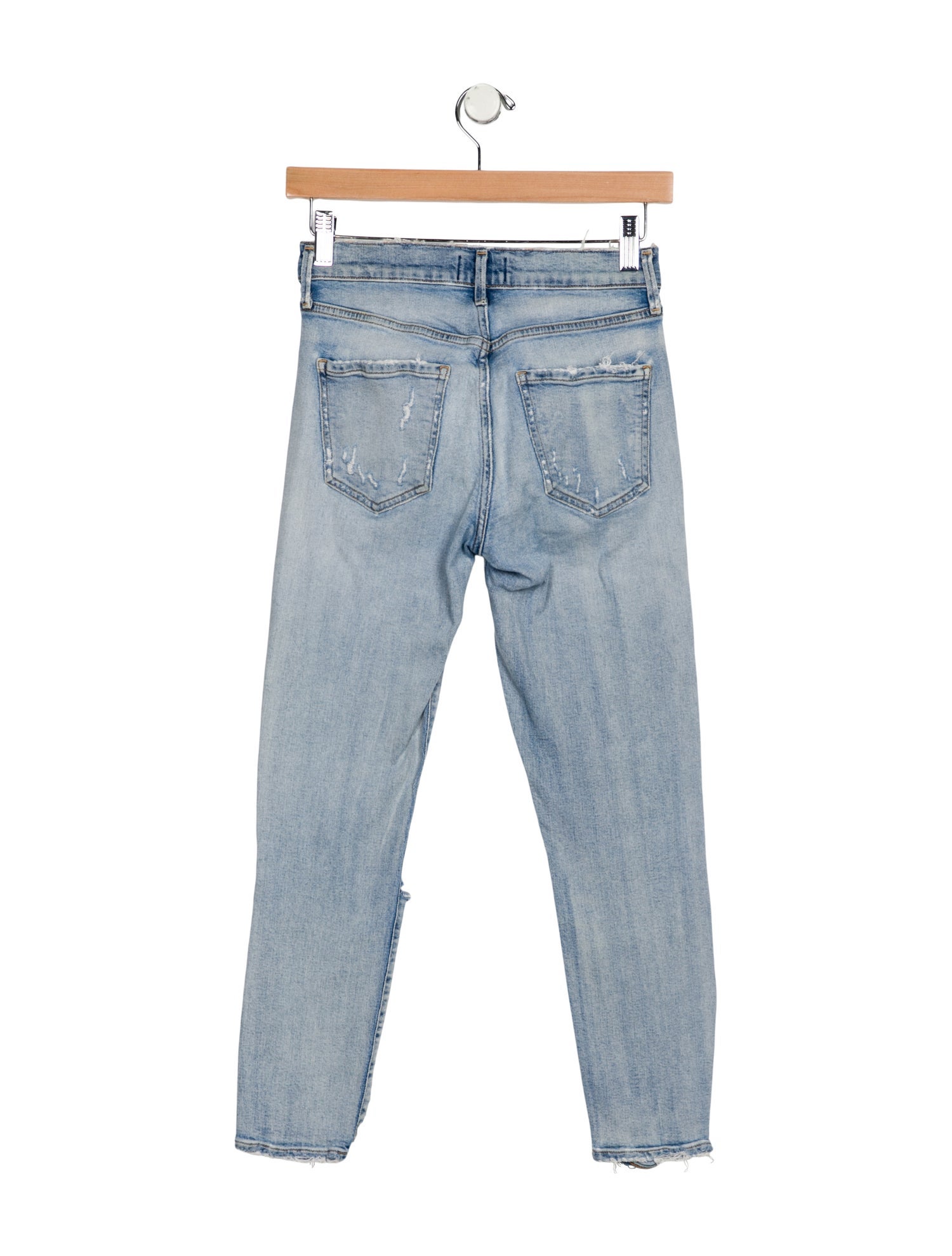 AGOLDE Mid-Rise Skinny Leg Jeans