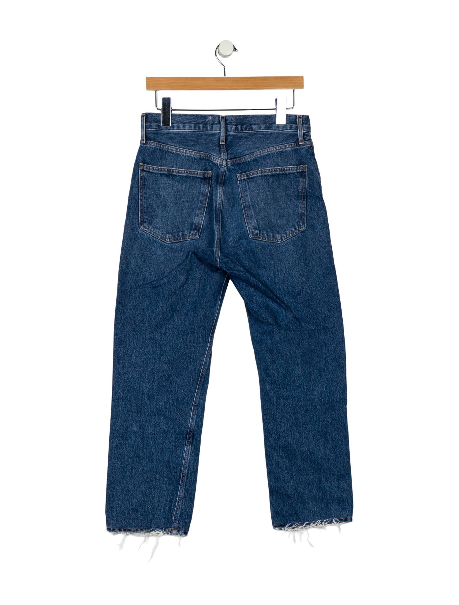 AGOLDE High-Rise Straight Leg Jeans