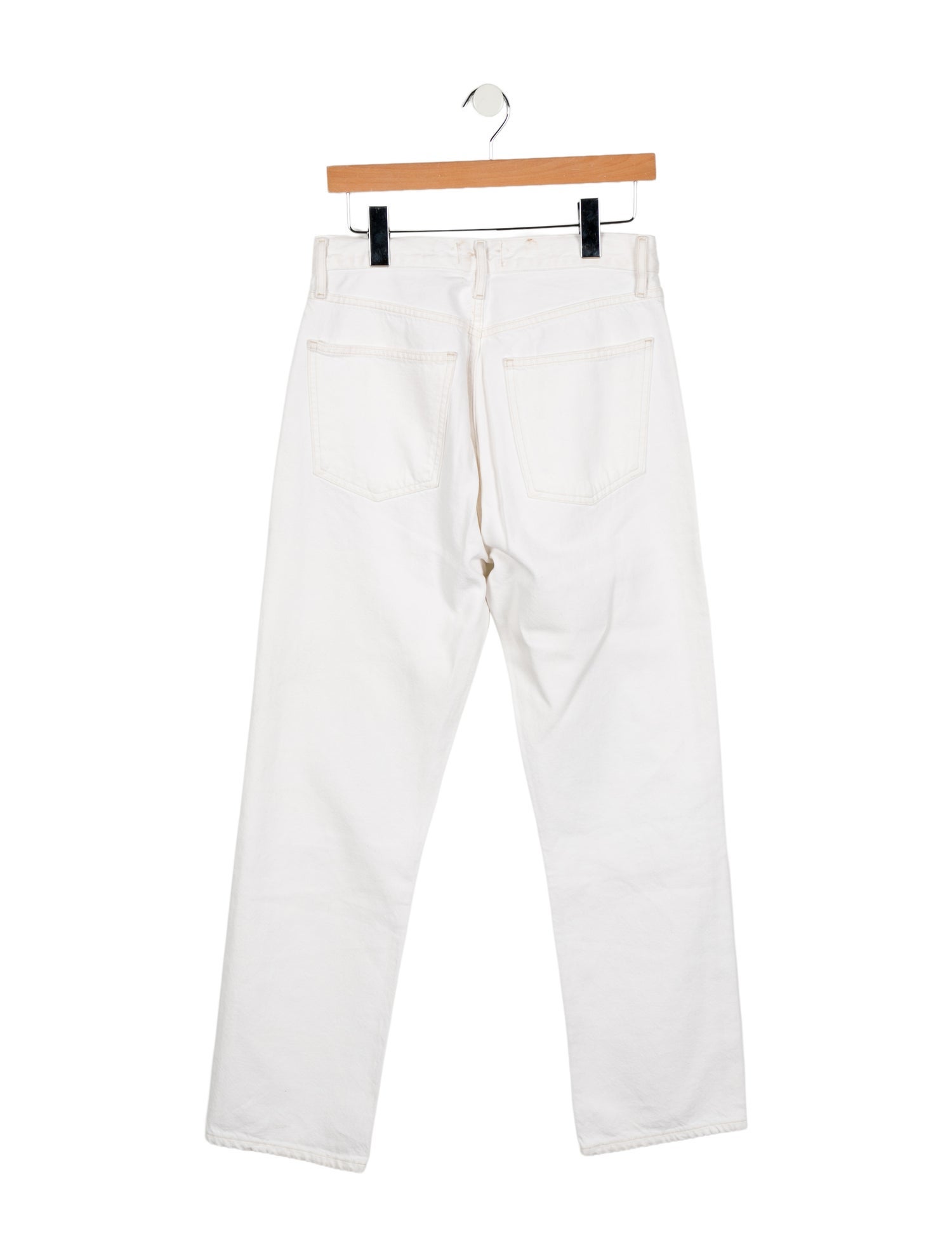 AGOLDE High-Rise Straight Leg Jeans