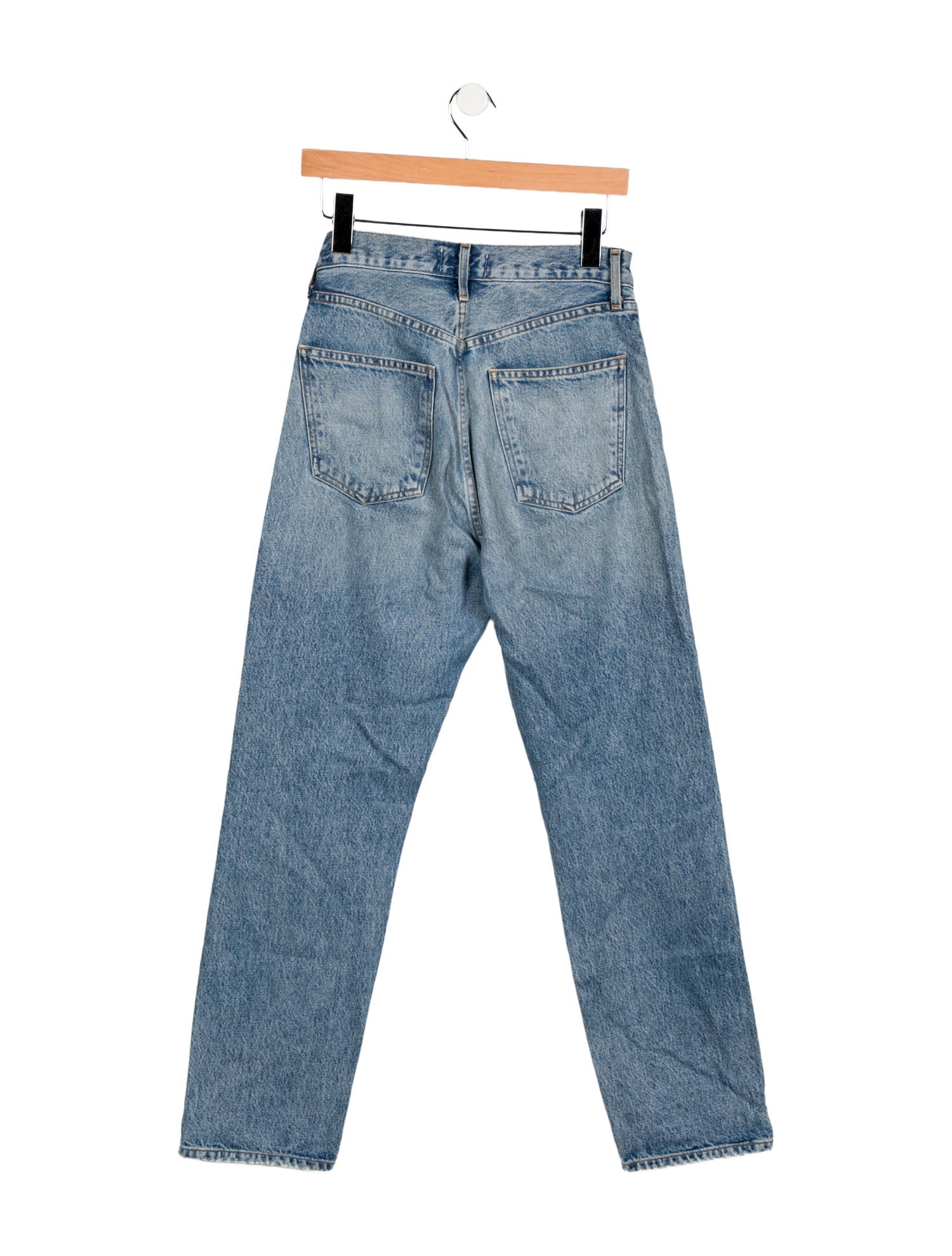 AGOLDE High-Rise Straight Leg Jeans