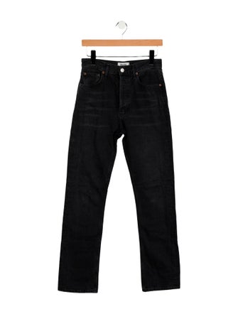 AGOLDE High-Rise Straight Leg Jeans