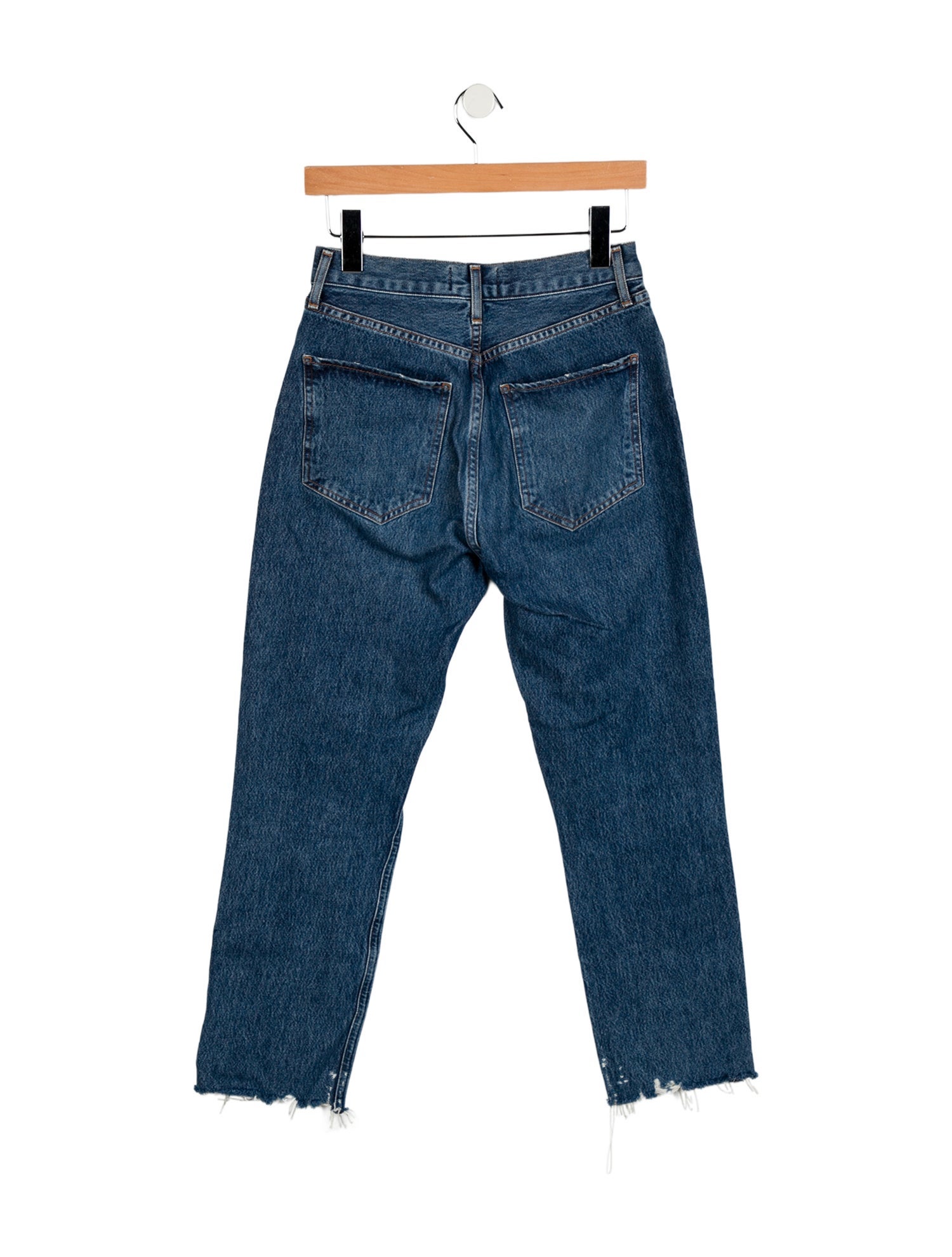 AGOLDE High-Rise Straight Leg Jeans