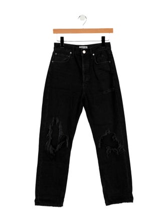 AGOLDE High-Rise Straight Leg Jeans