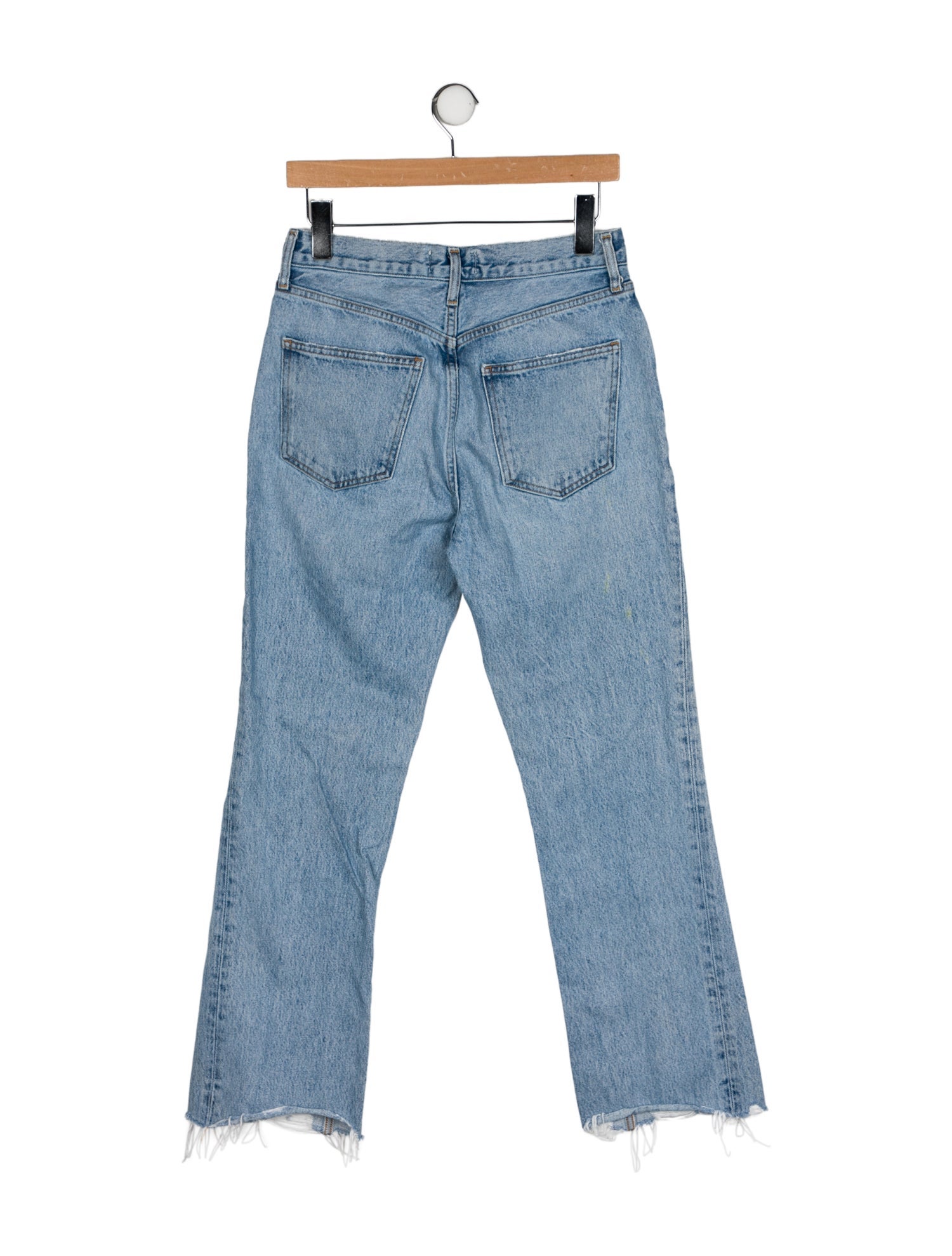 AGOLDE High-Rise Straight Leg Jeans