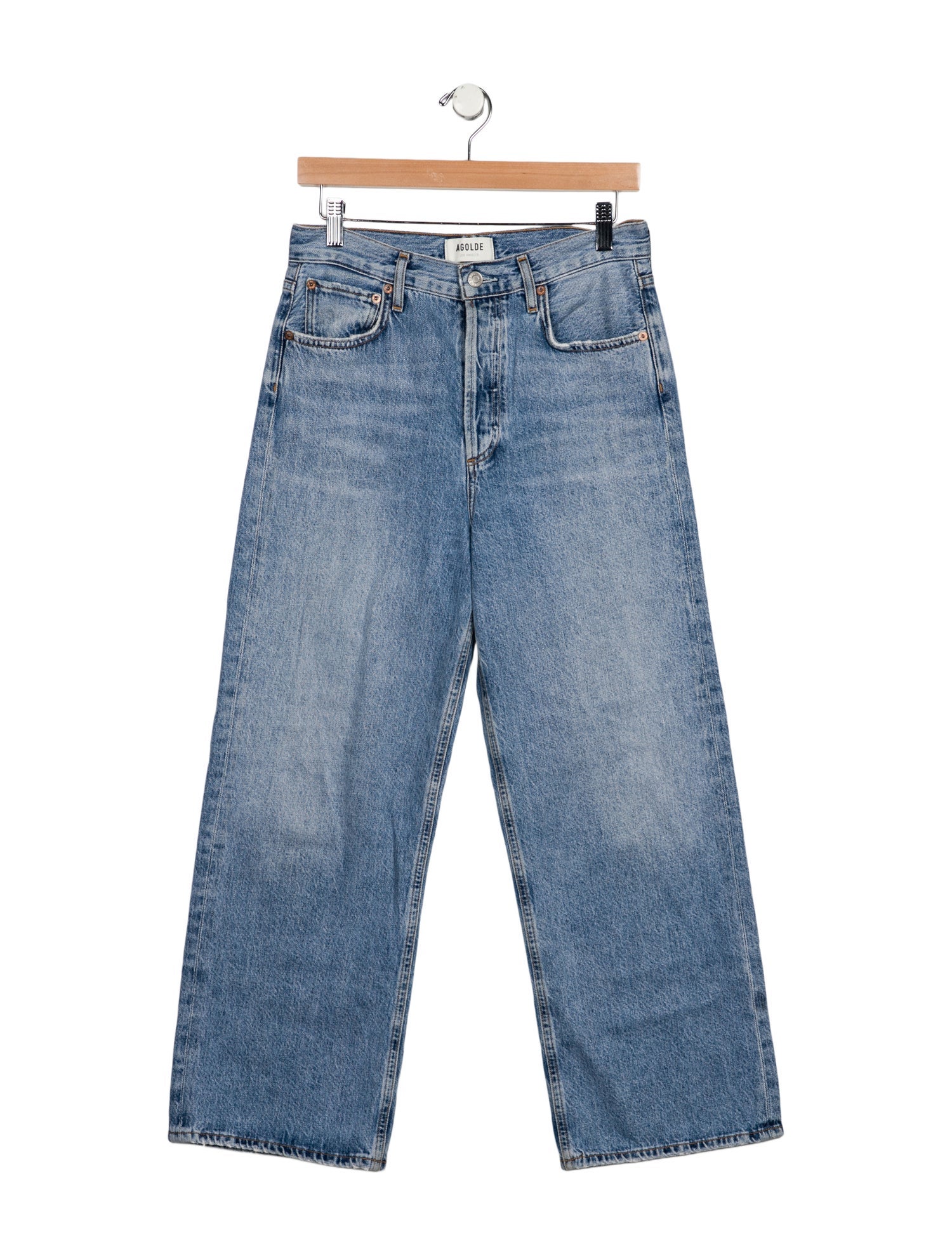 AGOLDE High-Rise Wide Leg Jeans