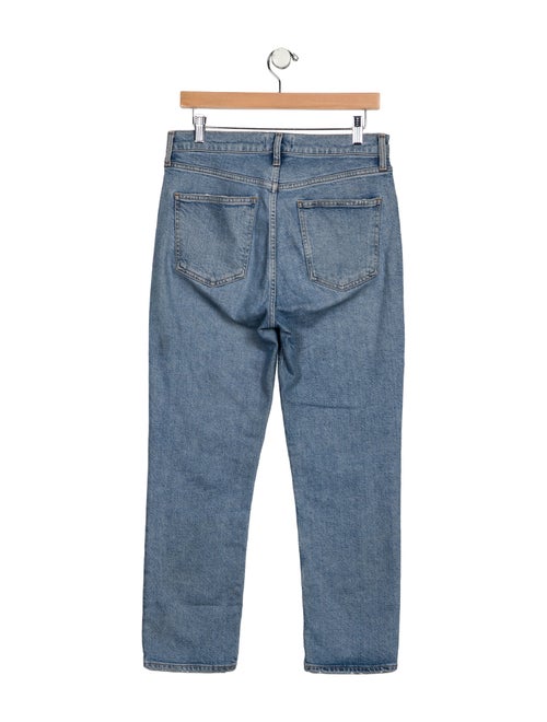 AGOLDE High-Rise Straight Leg Jeans