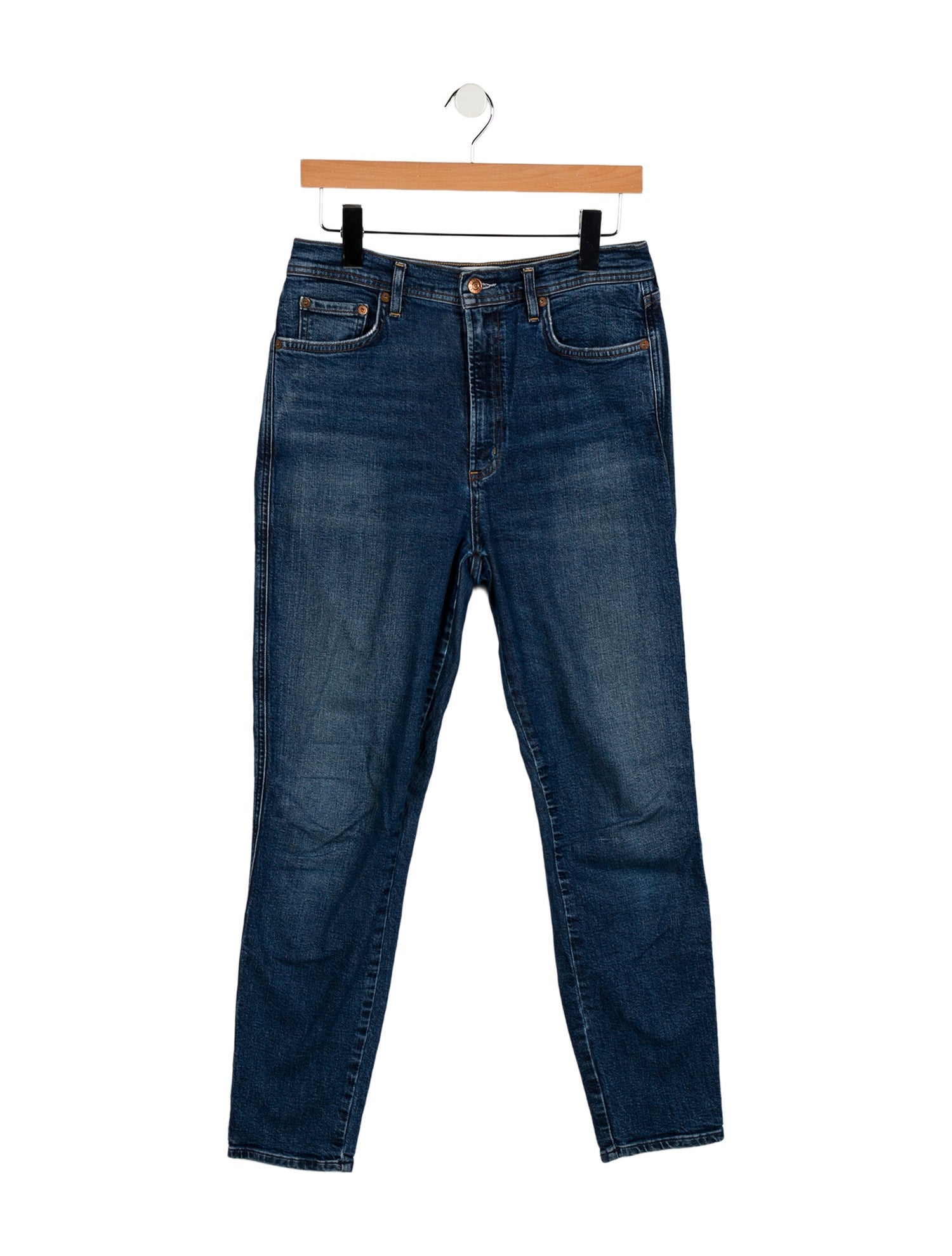 AGOLDE High-Rise Skinny Leg Jeans