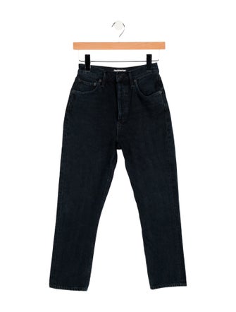 AGOLDE High-Rise Straight Leg Jeans