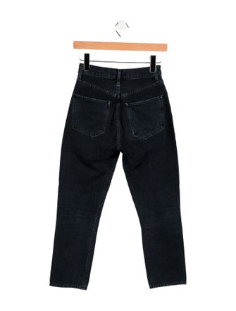 AGOLDE Mid-Rise Straight Leg Jeans