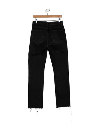 AGOLDE High-Rise Straight Leg Jeans
