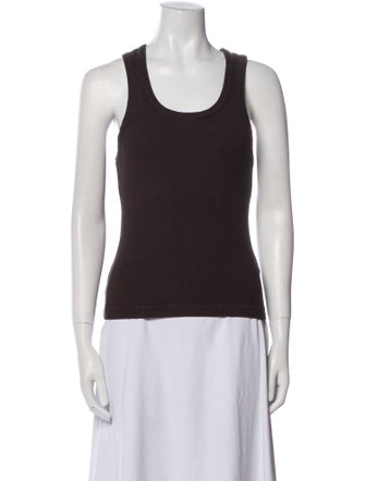 AGOLDE Scoop Neck Sleeveless Top