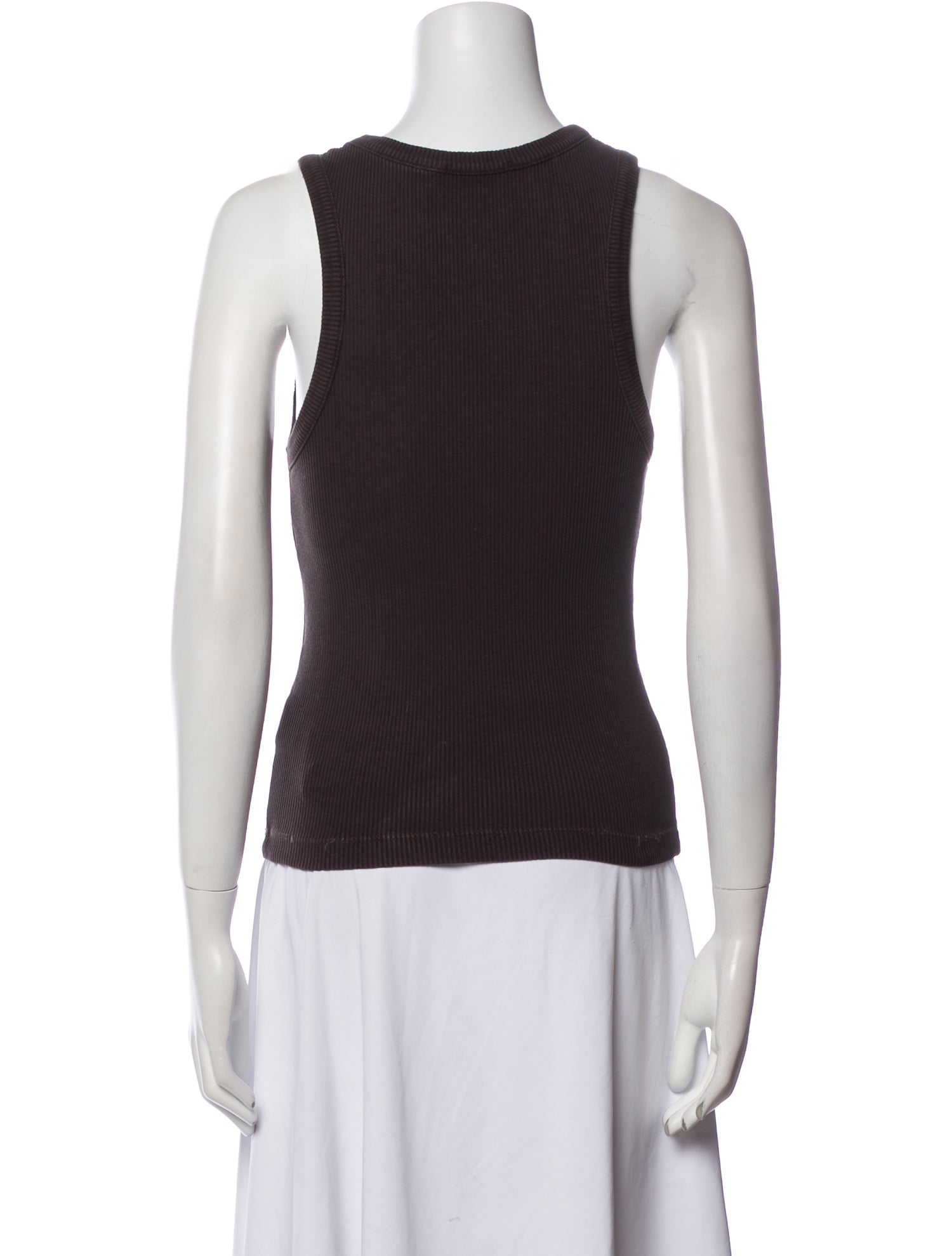 AGOLDE Scoop Neck Sleeveless Top