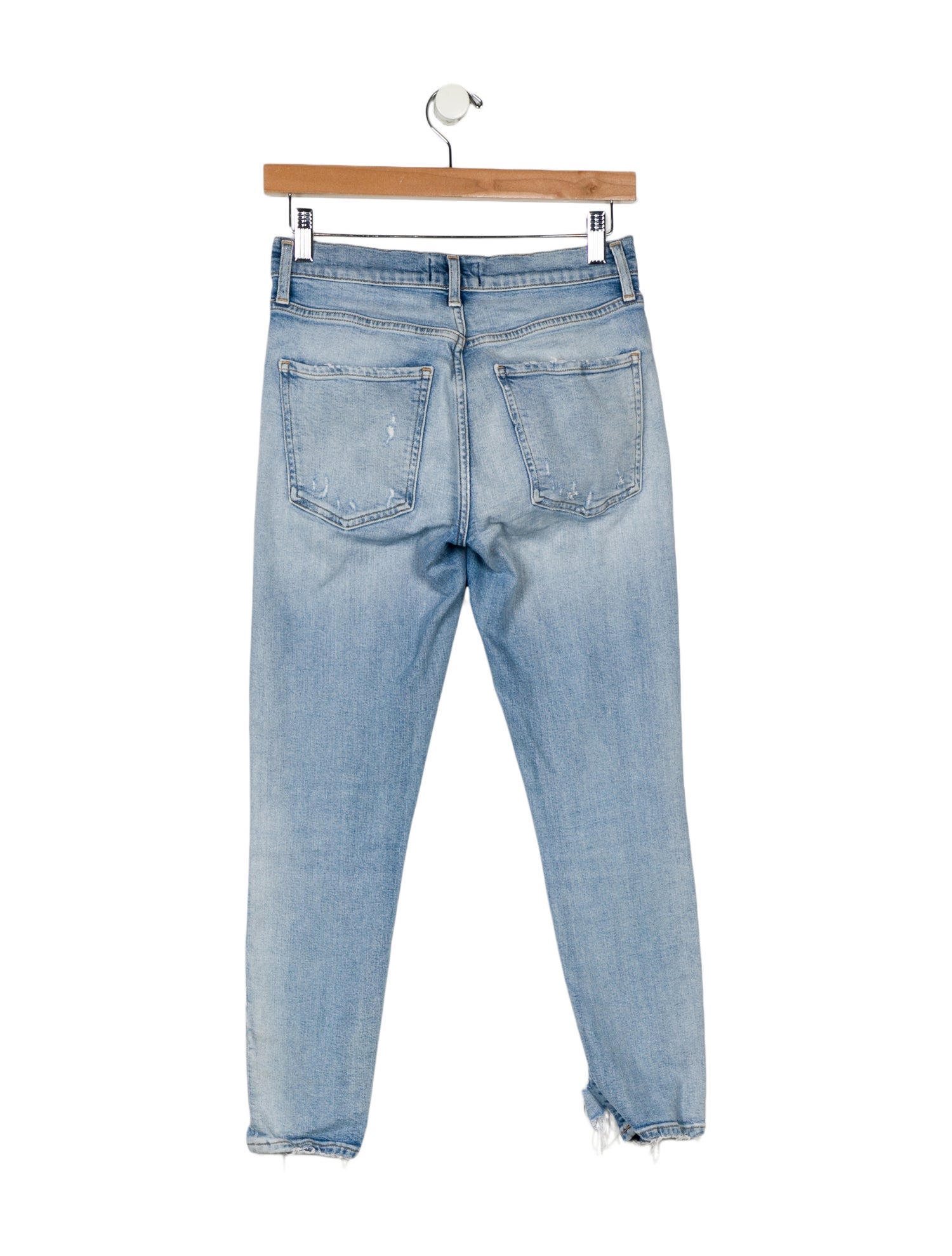 AGOLDE Mid-Rise Skinny Leg Jeans