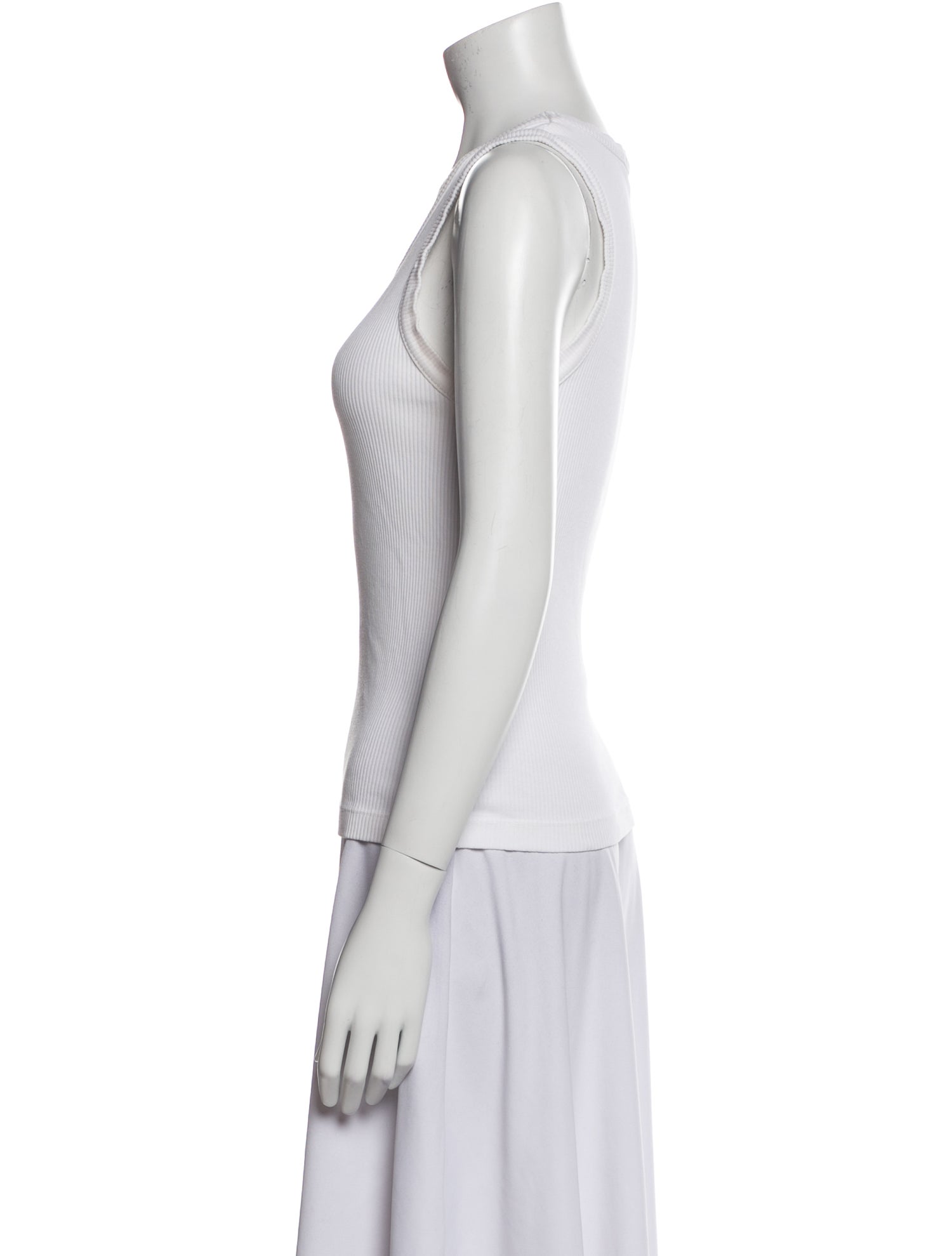 AGOLDE Scoop Neck Sleeveless Top