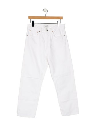 AGOLDE High-Rise Straight Leg Jeans