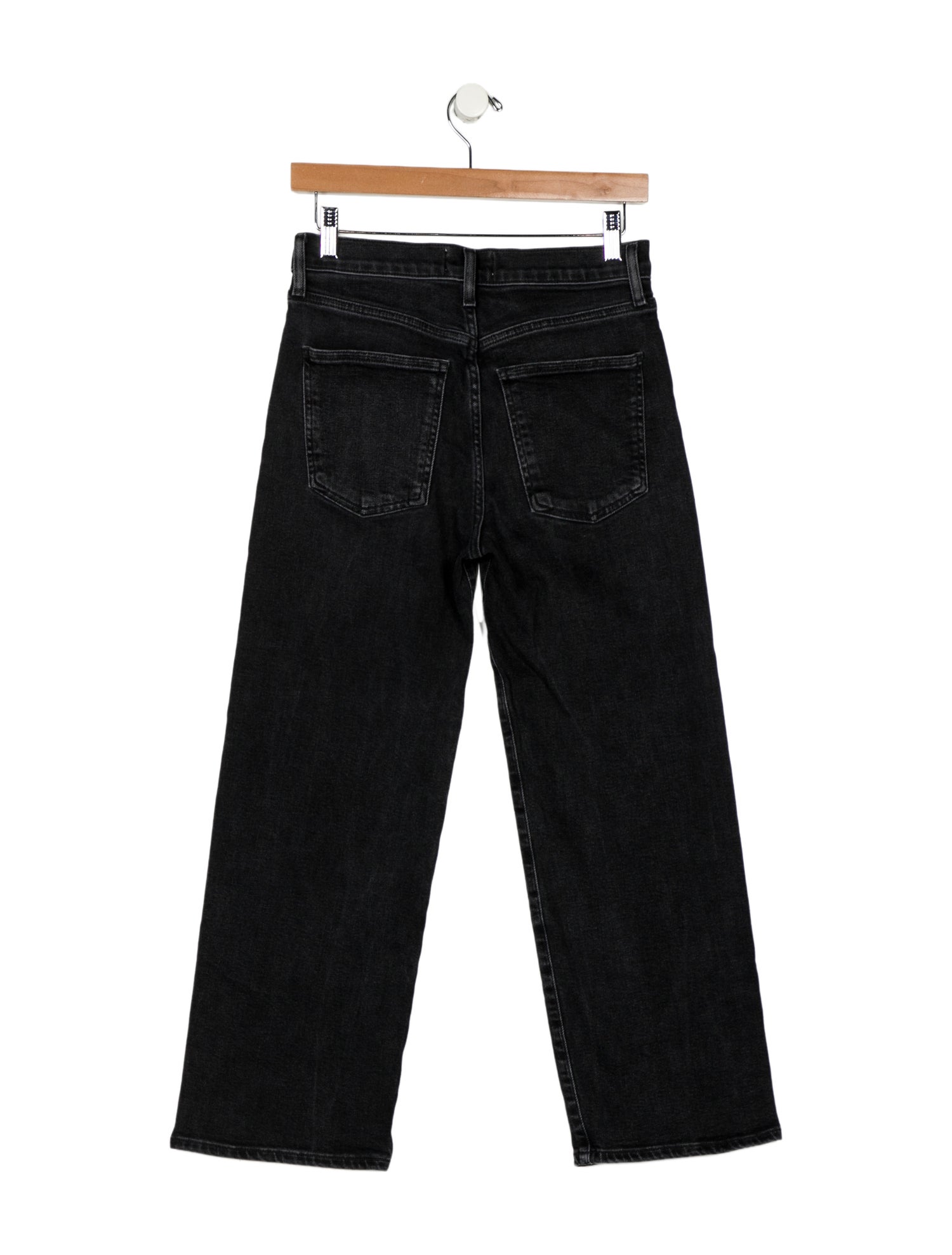 AGOLDE Mid-Rise Wide Leg Jeans
