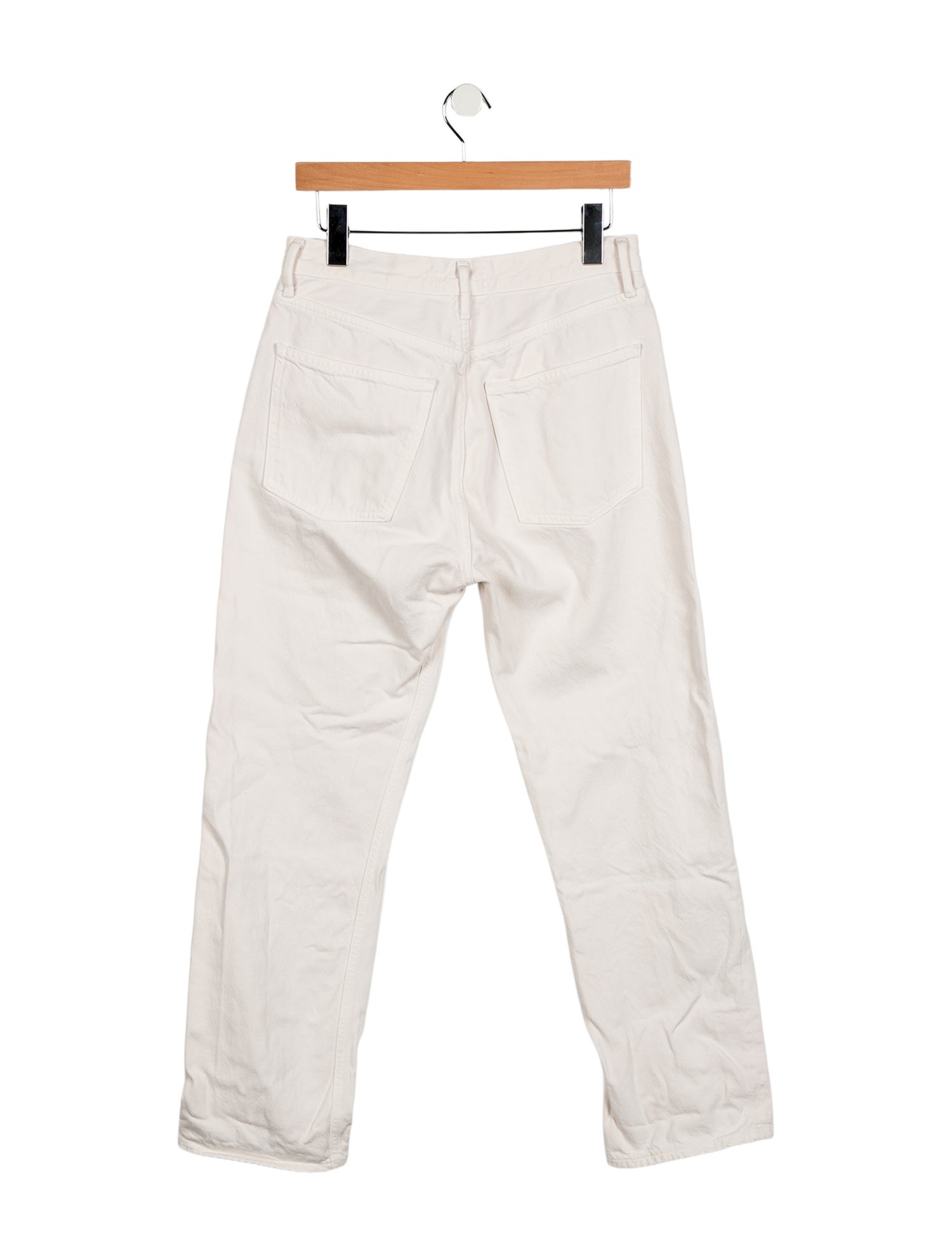 AGOLDE High-Rise Straight Leg Jeans