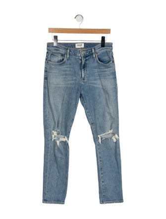AGOLDE Mid-Rise Skinny Leg Jeans