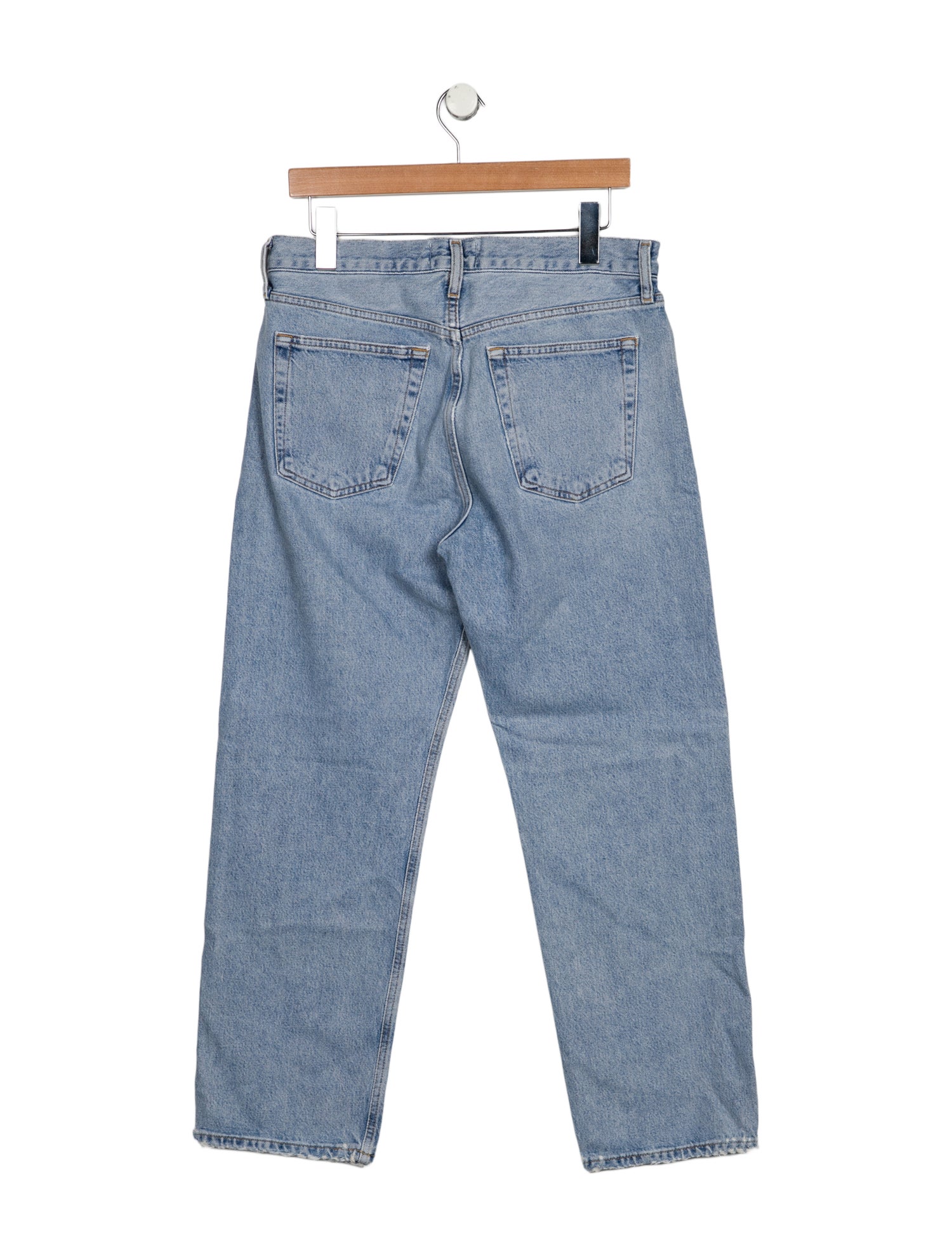 AGOLDE High-Rise Straight Leg Jeans