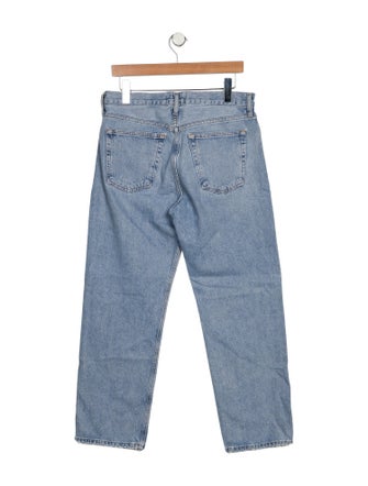 AGOLDE High-Rise Straight Leg Jeans