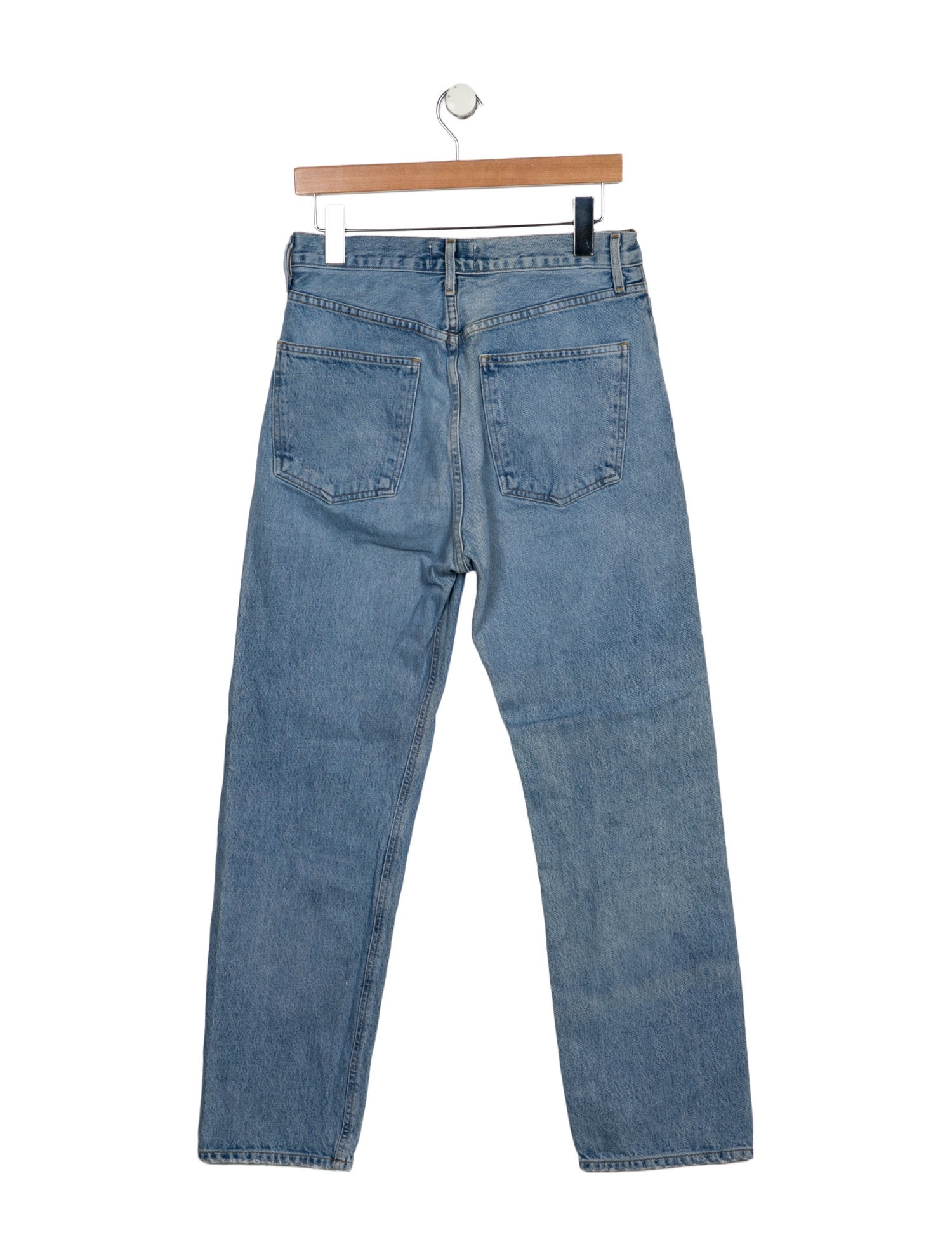 AGOLDE High-Rise Straight Leg Jeans
