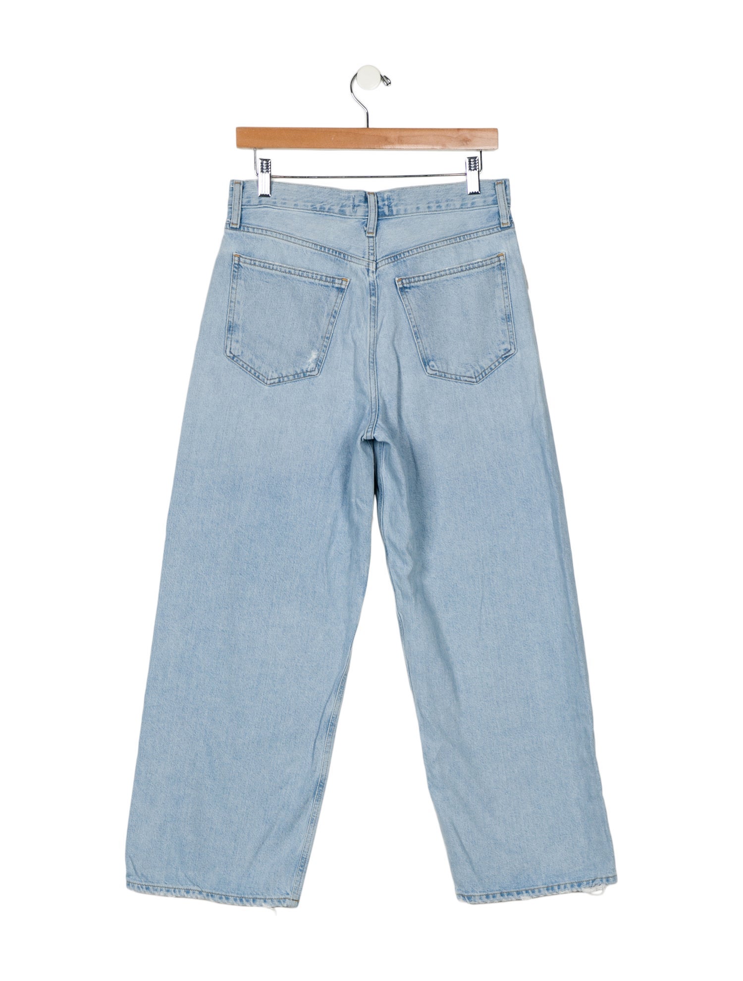 AGOLDE High-Rise Straight Leg Jeans