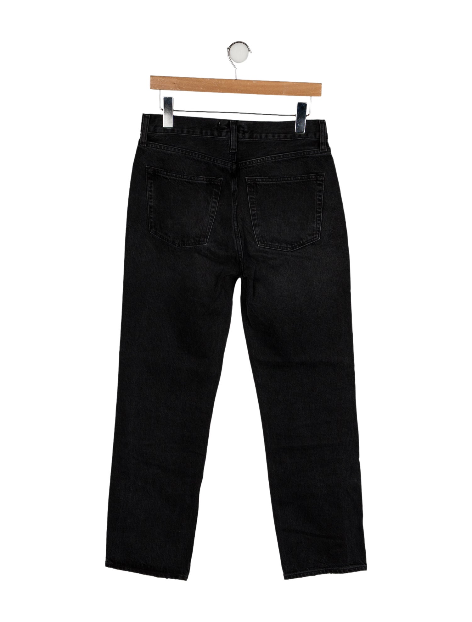 AGOLDE High-Rise Straight Leg Jeans