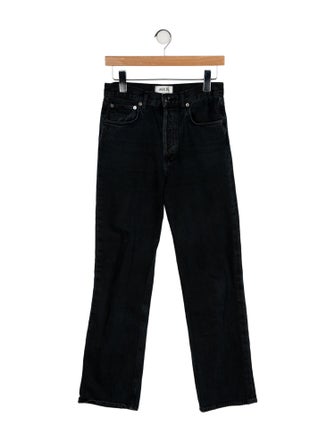 AGOLDE High-Rise Straight Leg Jeans
