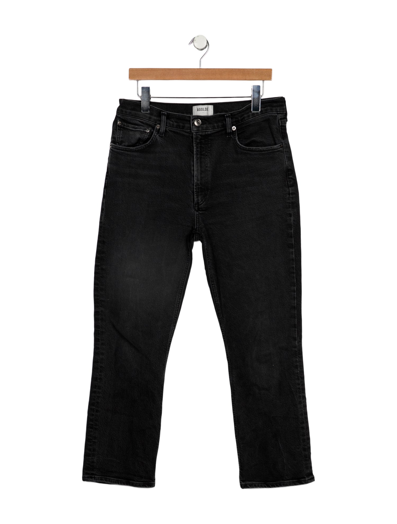 AGOLDE High-Rise Straight Leg Jeans