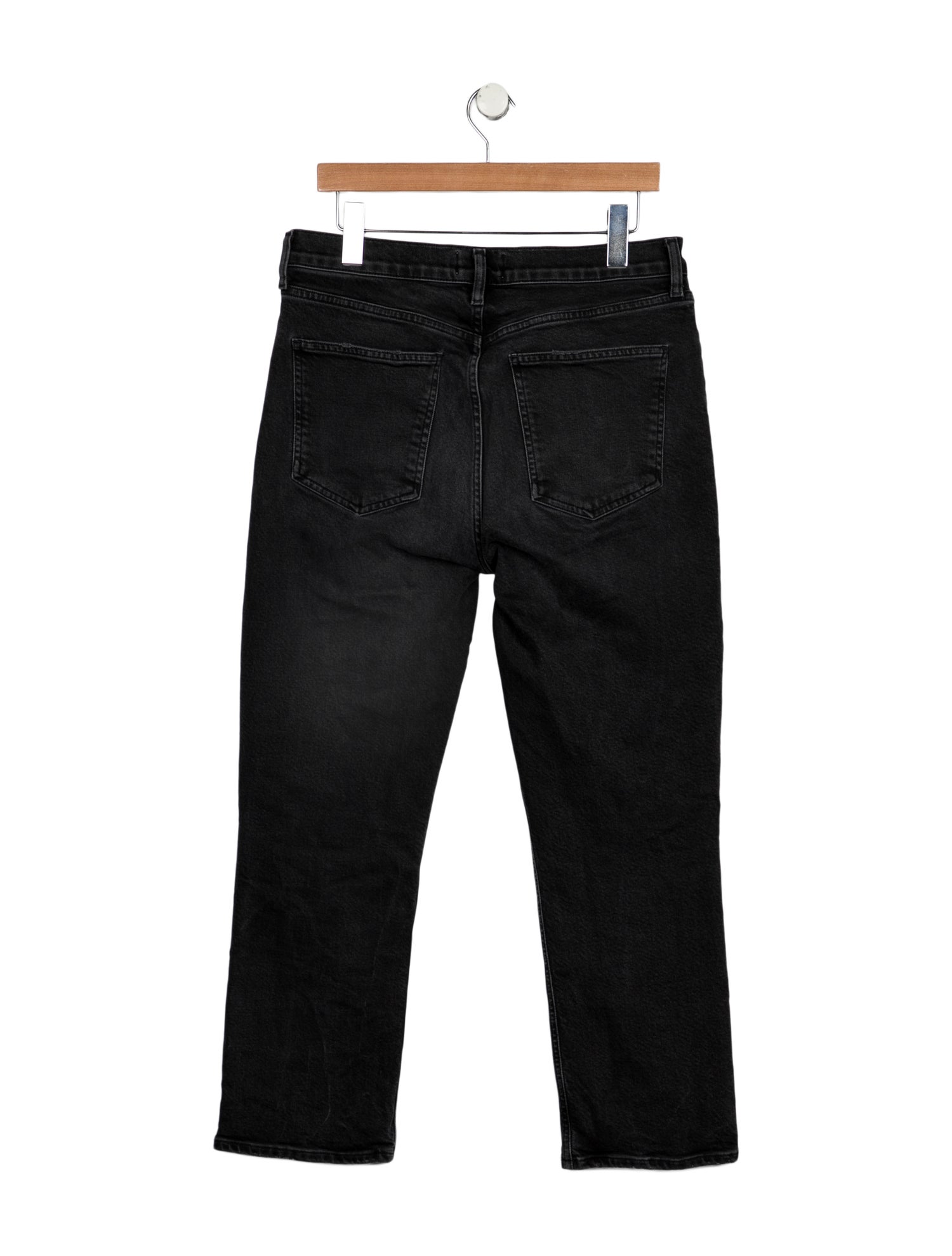 AGOLDE High-Rise Straight Leg Jeans