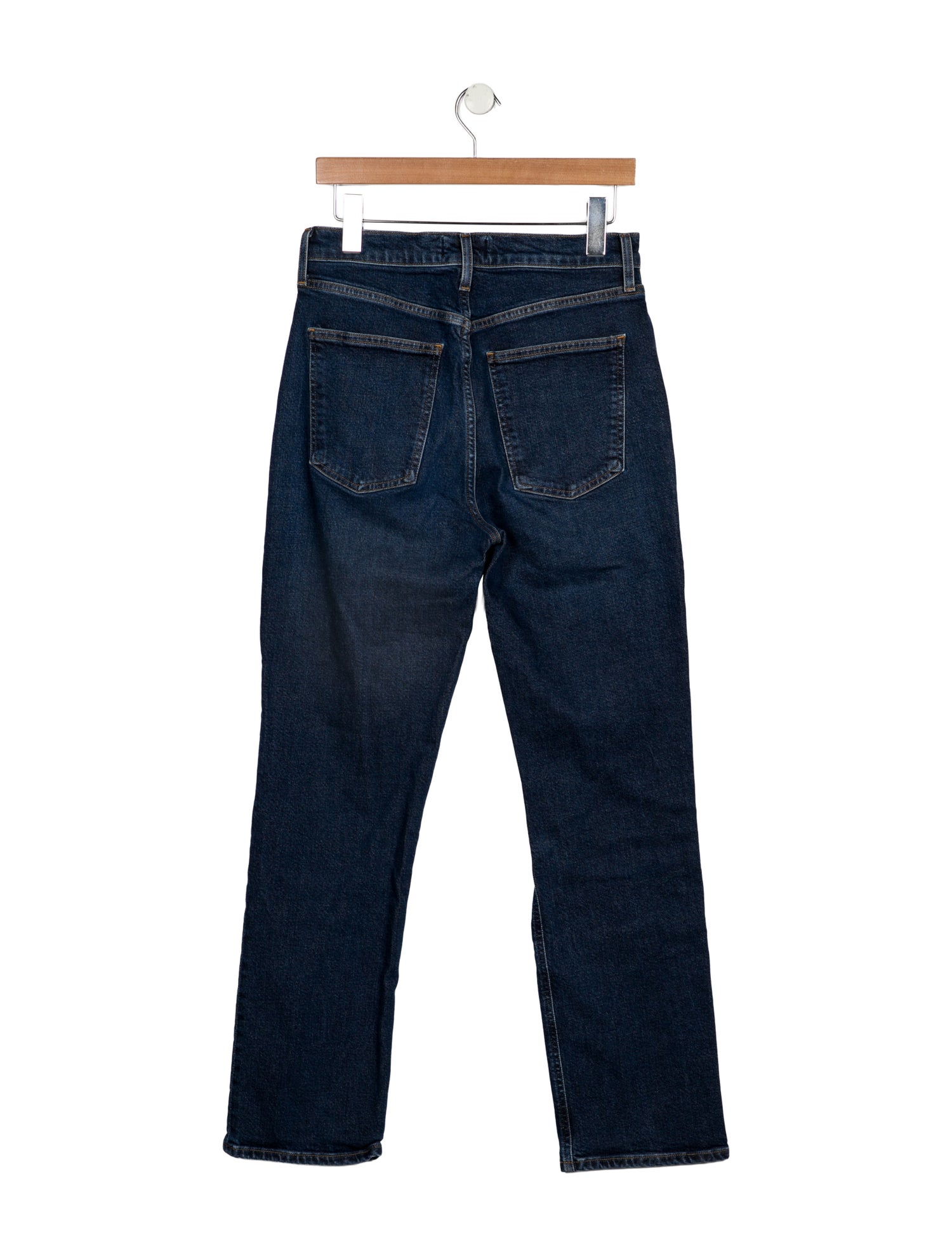 AGOLDE High-Rise Straight Leg Jeans