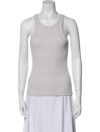 AGOLDE Scoop Neck Sleeveless Top
