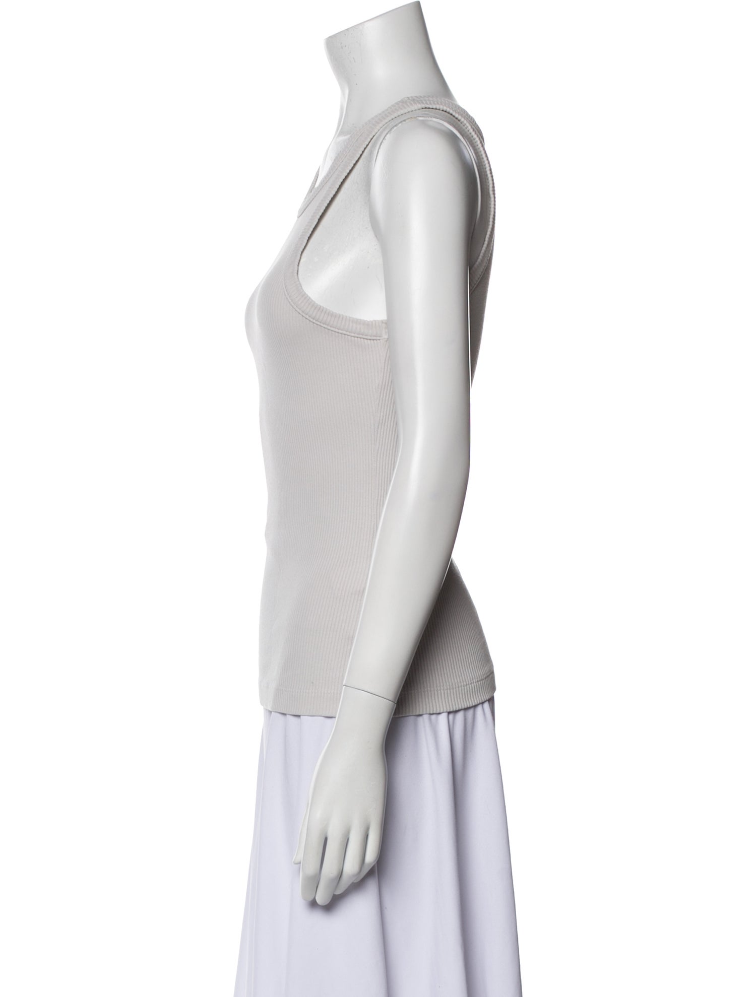 AGOLDE Scoop Neck Sleeveless Top