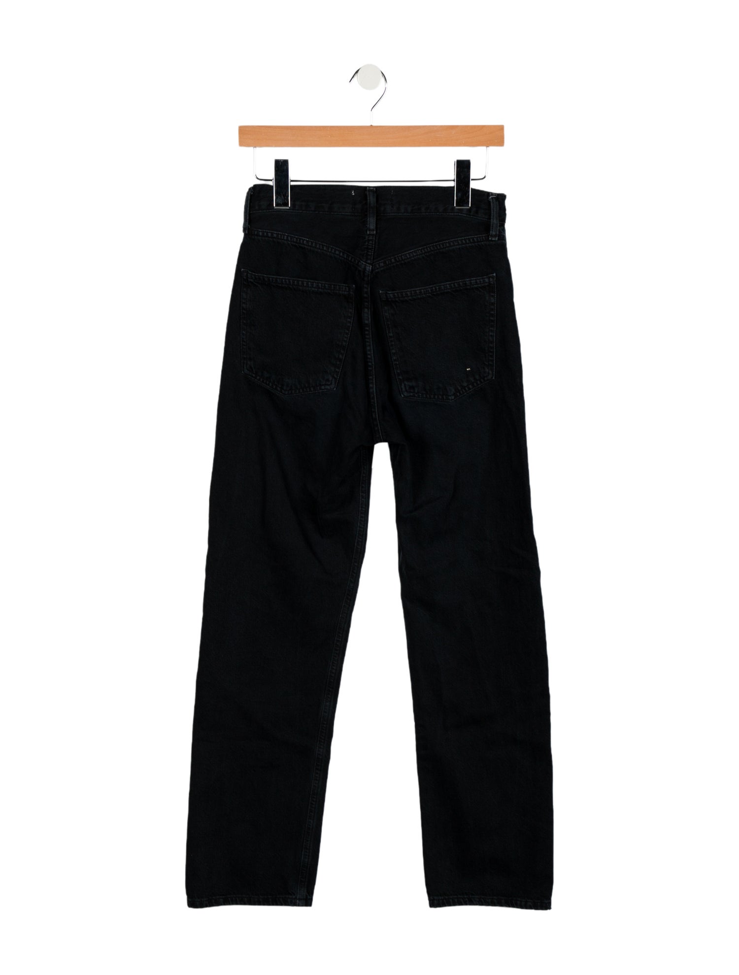 AGOLDE High-Rise Straight Leg Jeans