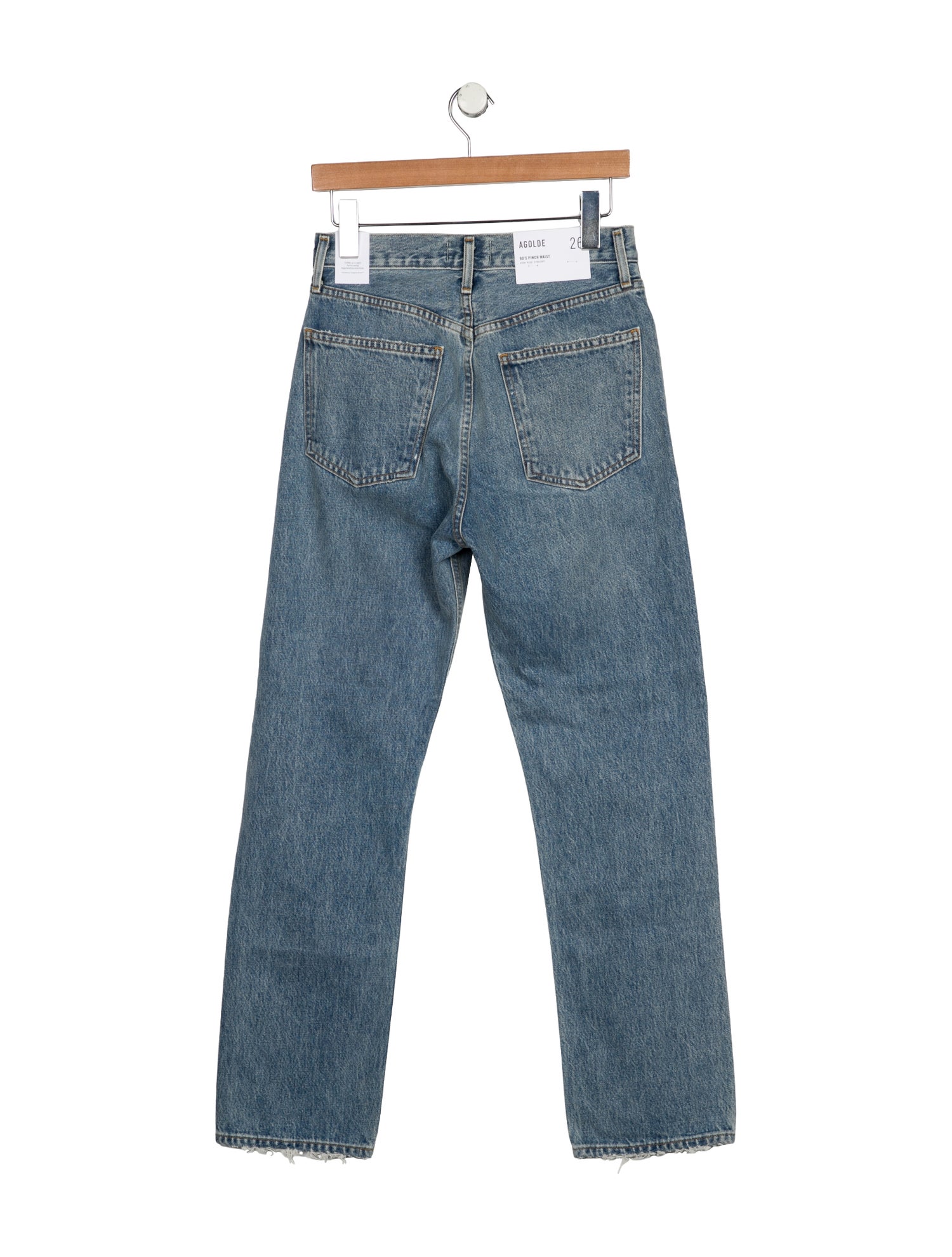 AGOLDE High-Rise Straight Leg Jeans w/ Tags