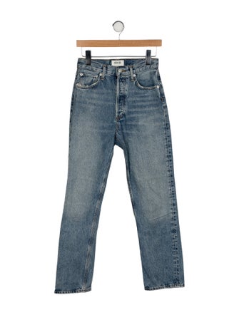 AGOLDE High-Rise Straight Leg Jeans