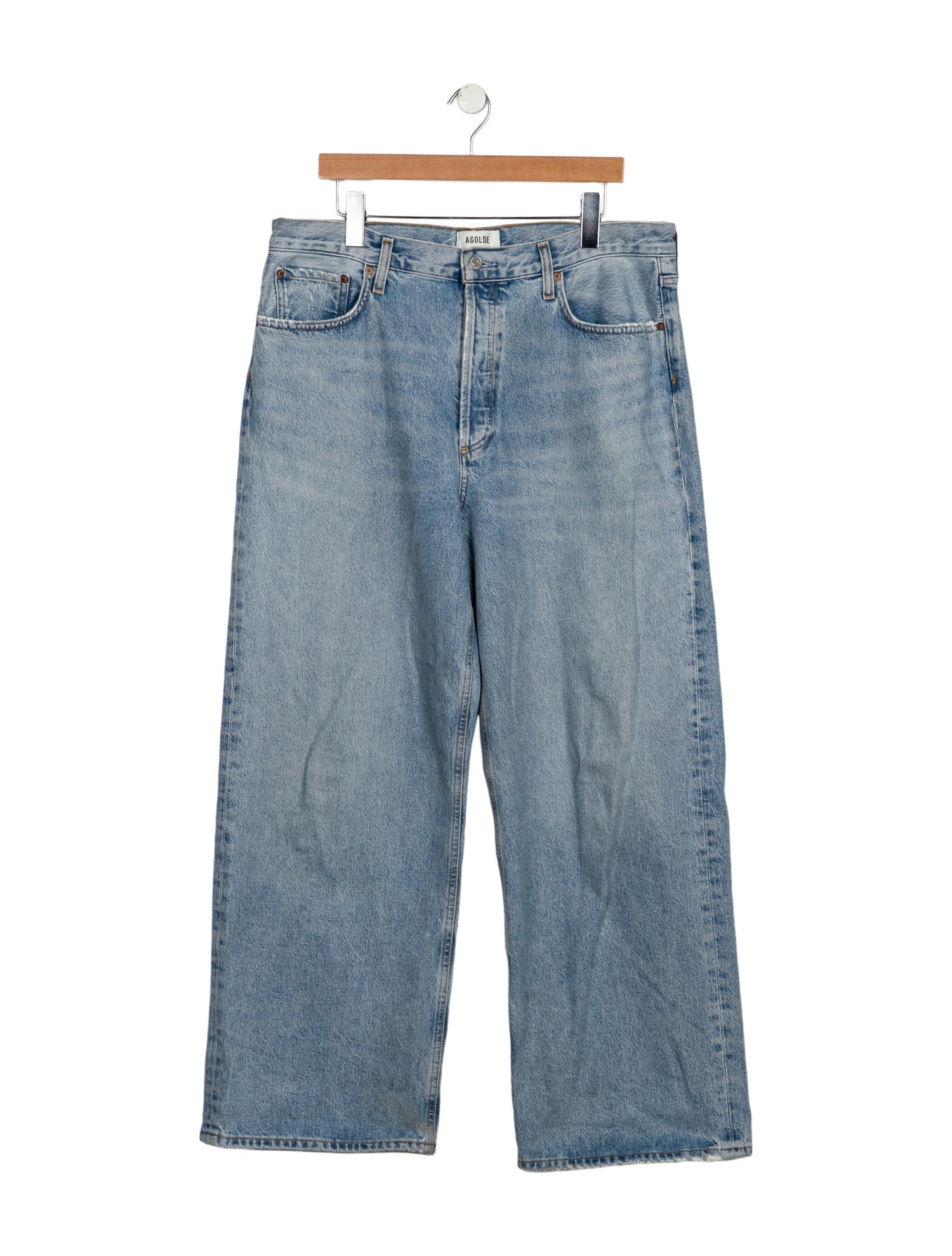 AGOLDE High-Rise Wide Leg Jeans