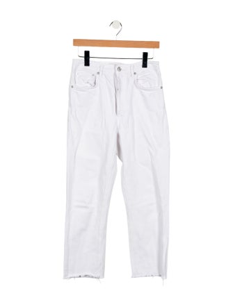 AGOLDE High-Rise Straight Leg Jeans