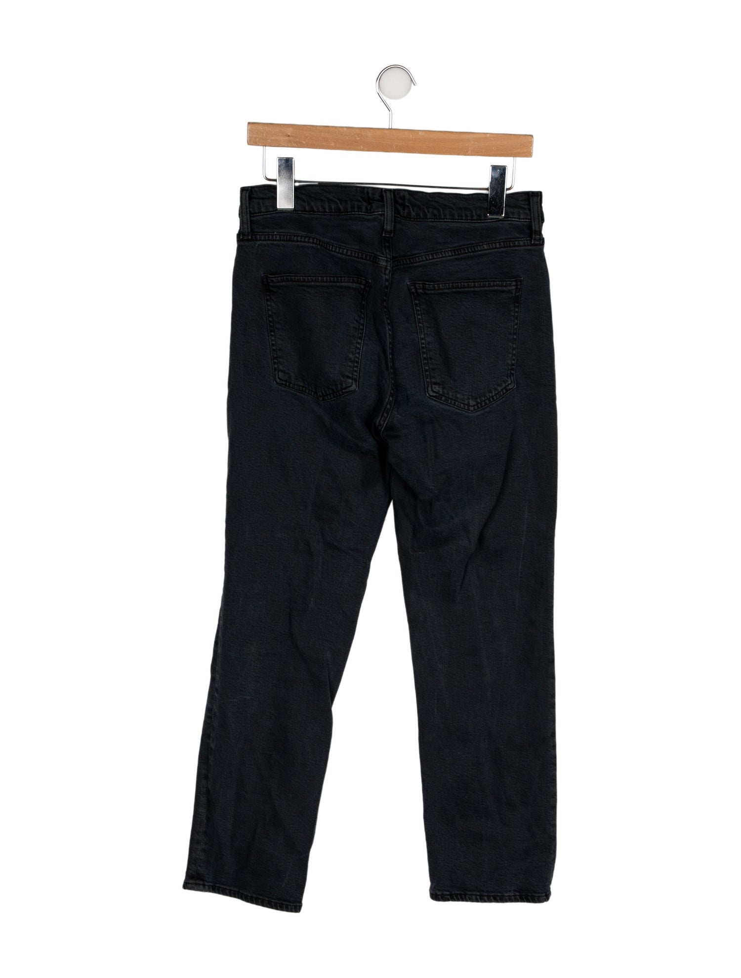 AGOLDE Mid-Rise Straight Leg Jeans