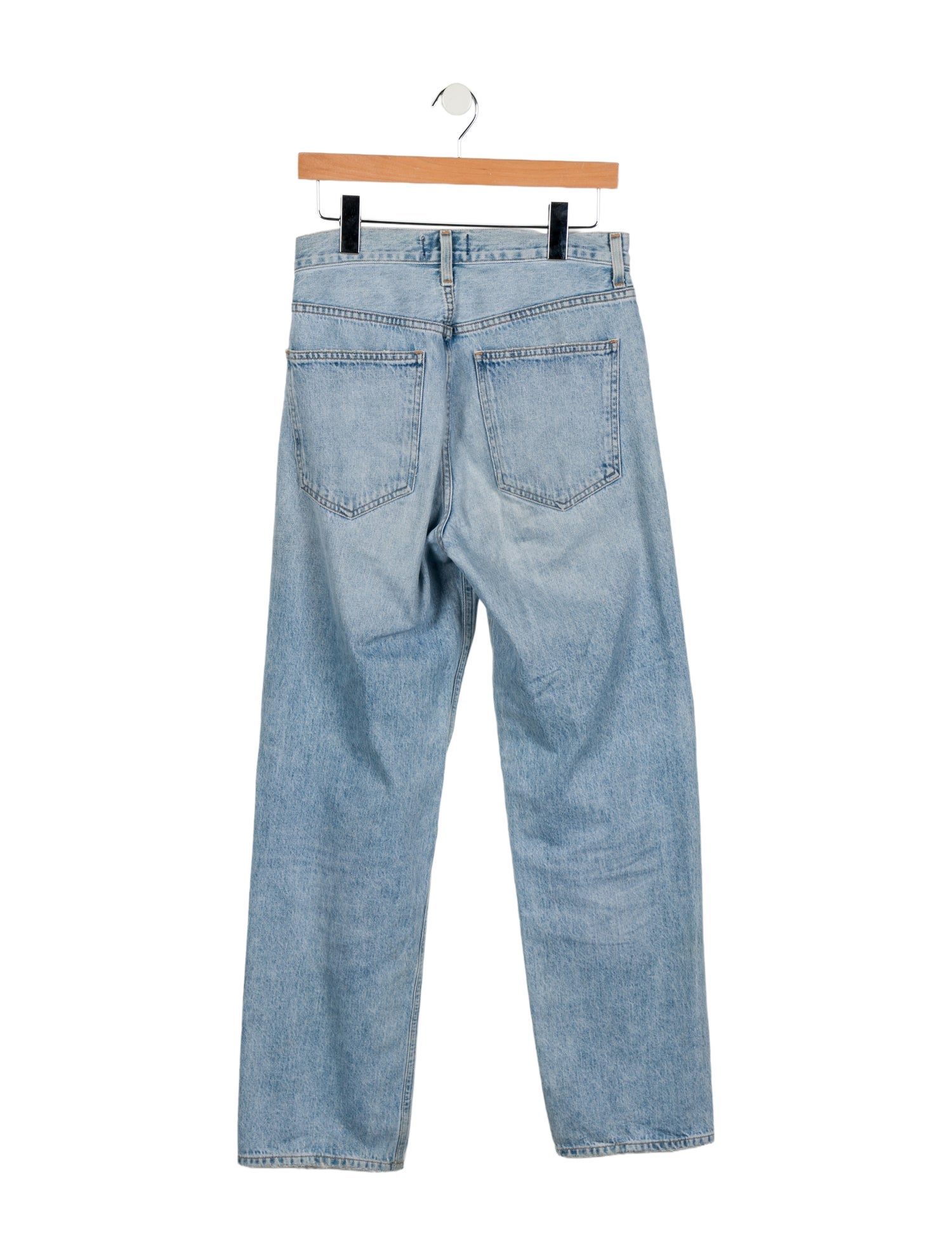 AGOLDE High-Rise Straight Leg Jeans