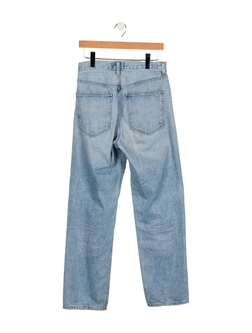 AGOLDE High-Rise Straight Leg Jeans