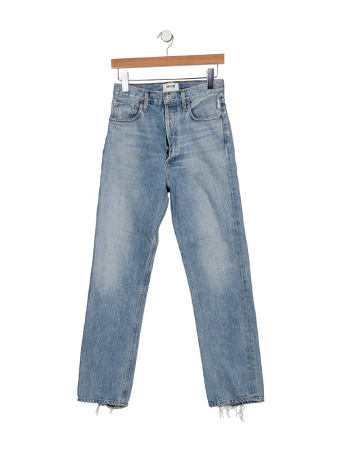 AGOLDE High-Rise Straight Leg Jeans