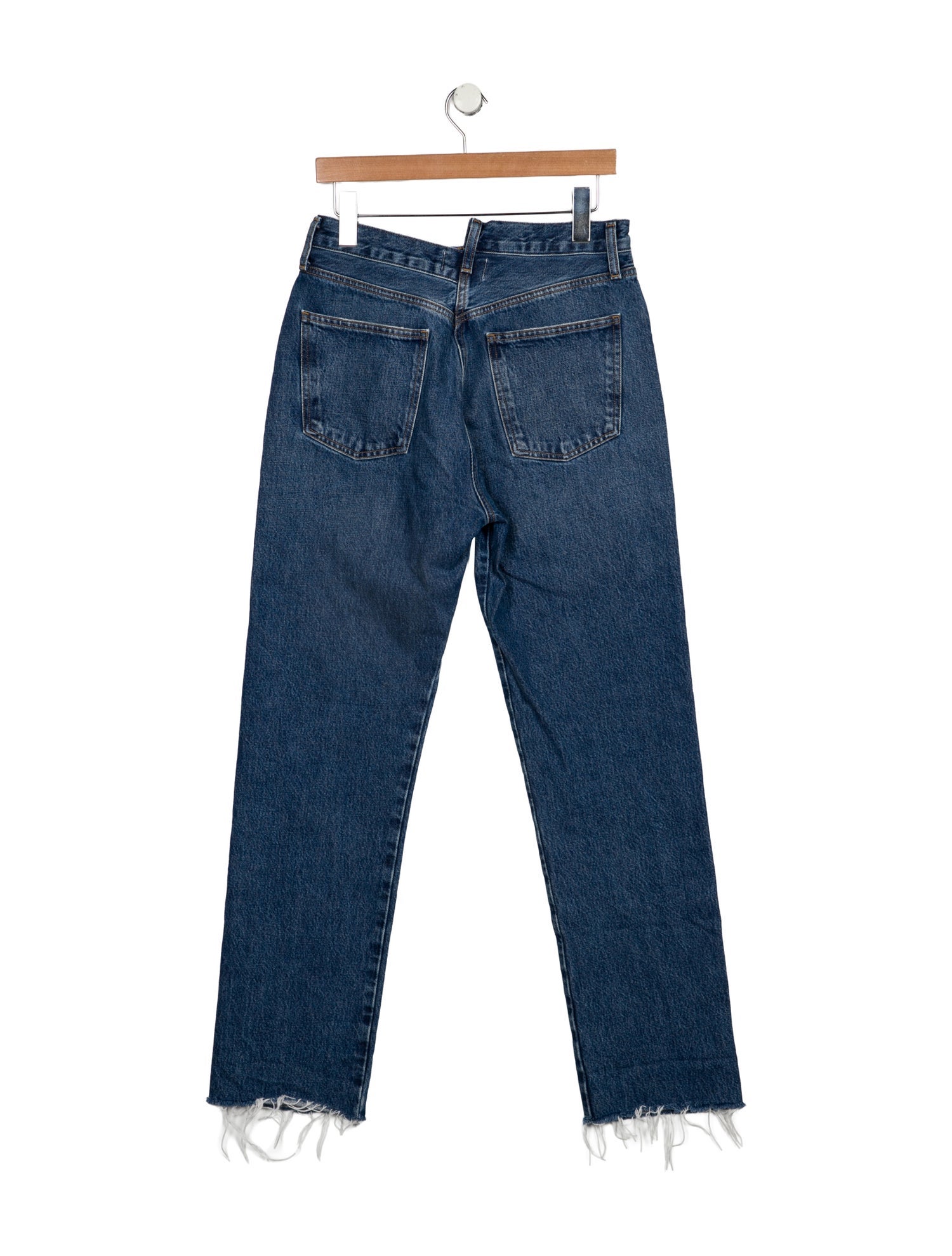 AGOLDE High-Rise Straight Leg Jeans