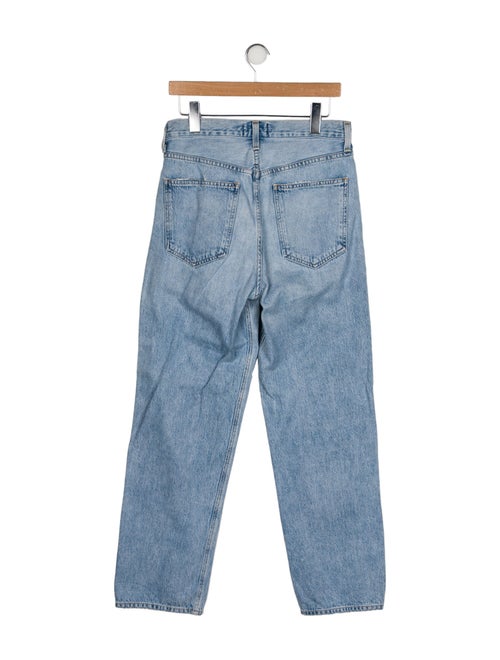AGOLDE Mid-Rise Straight Leg Jeans