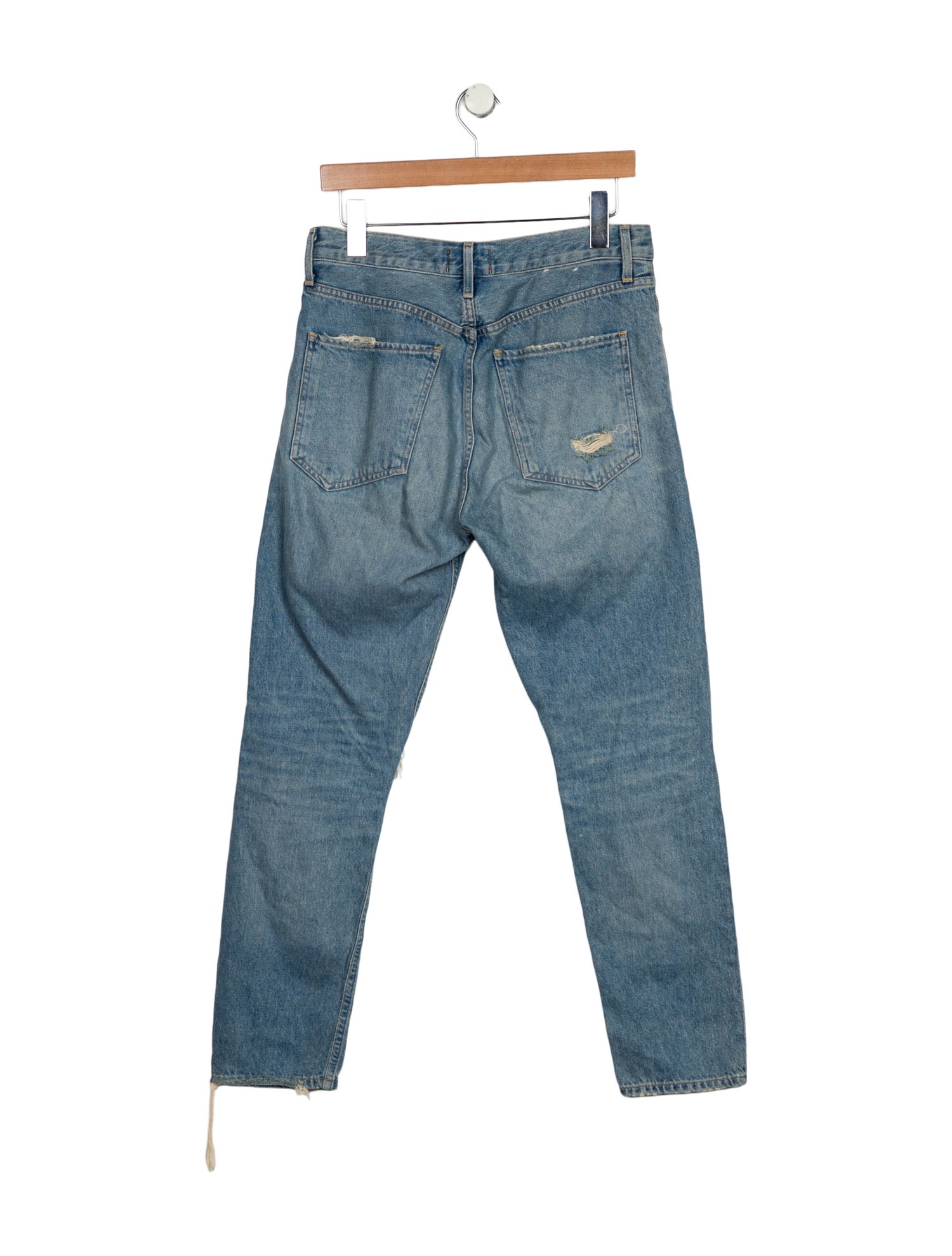 AGOLDE High-Rise Straight Leg Jeans